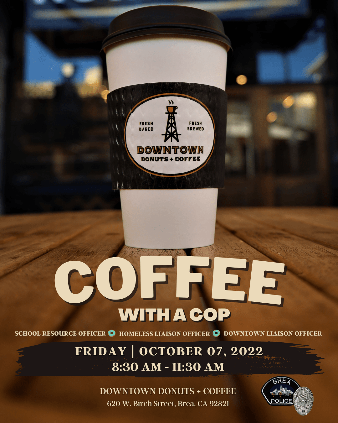 Coffee with a Cop