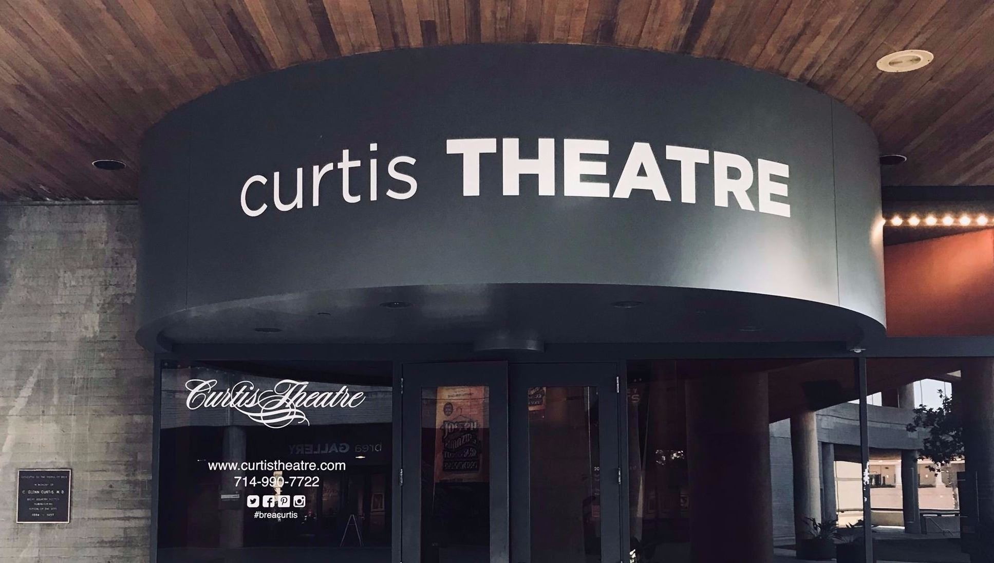 Curtis Theatre front 2017
