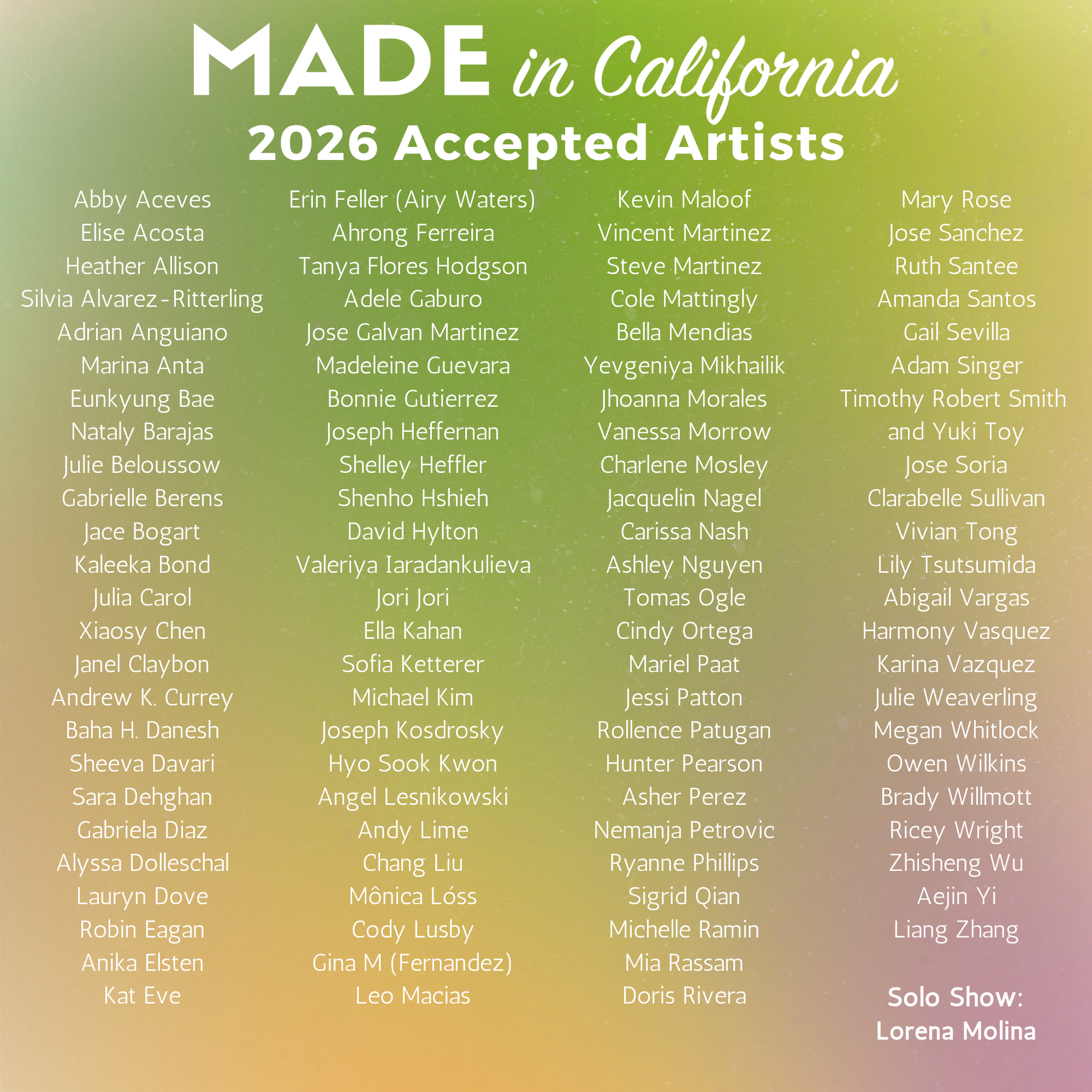 Accepted Artists List_Final